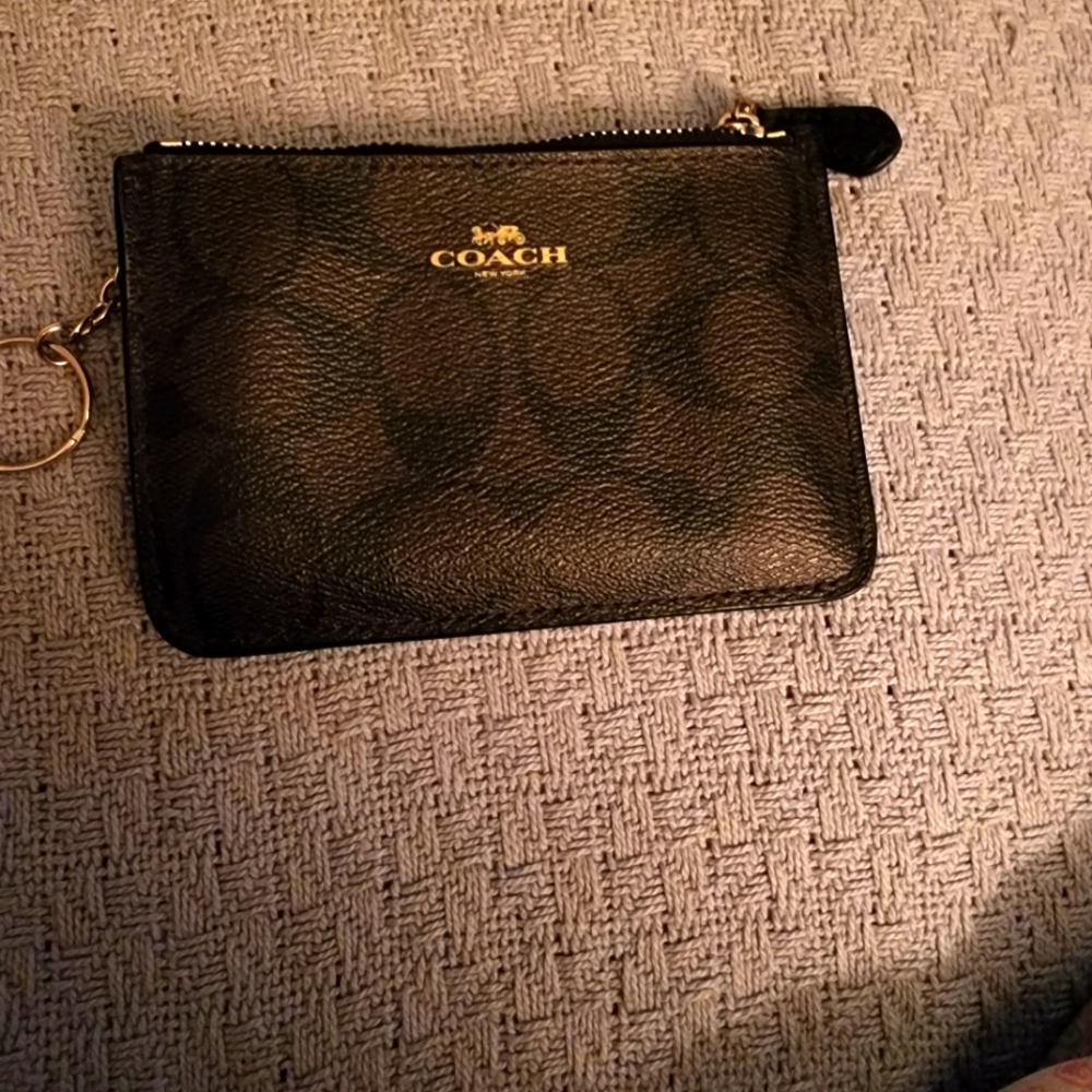 Coach Key Chain ID Card holder.